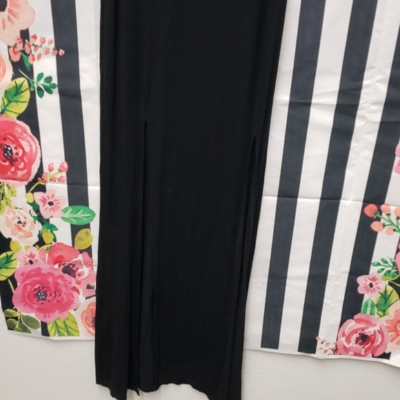 EUC  Topshop black maxi size 4 - Picture 5 of 8